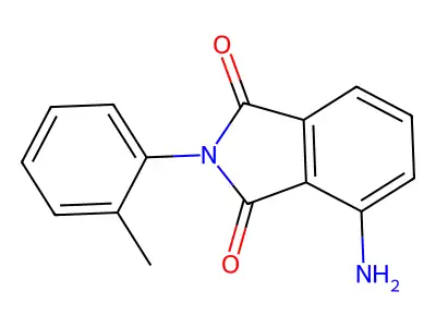 4-Amino-2-o-tolylisoindole-1,3-dione structure