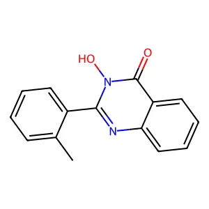 3-hydroxy-2-(2-methylphenyl)-4(3H)-quinazolinone structure