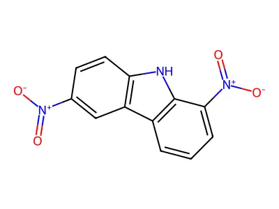1,6-Dinitrocarbazole structure