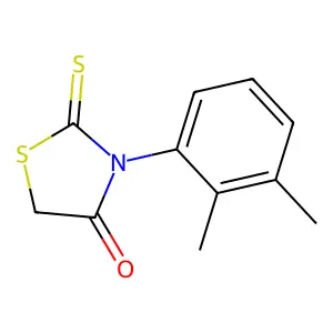 3-(2,3-Dimethylphenyl)-2-thioxo-1,3-thiazolidin-4-one structure