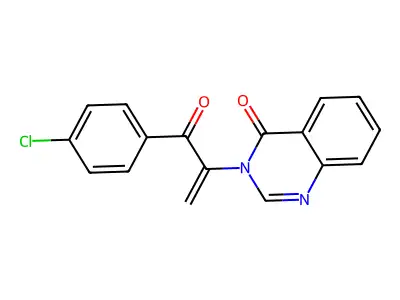 4(3H)-Quinazolinone, 3-(1-(4-chlorobenzoyl)ethenyl)- structure