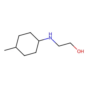 2-[(4-Methylcyclohexyl)amino]ethanol structure
