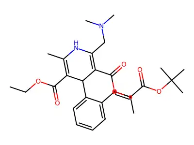 Teludipine structure
