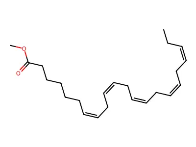 Methyl docosa-7,10,13,16,19-pentaenoate structure