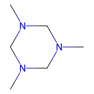 1,3,5-三甲基-1,3,5-三氮杂环己烷 structure