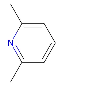 2,4,6-三甲基吡啶 structure