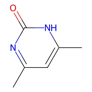2-Hydroxy-4,6-dimethylpyrimidine structure