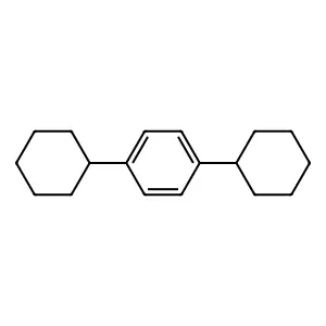 1,4-二环己基苯 structure