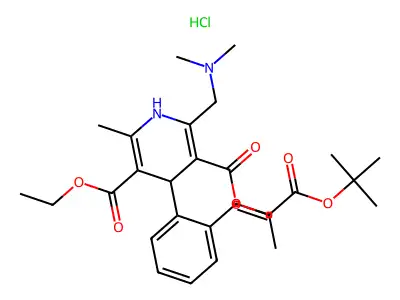 Teludipine Hydrochloride structure