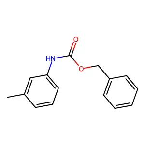 benzyl N-(3-methylphenyl)carbamate structure