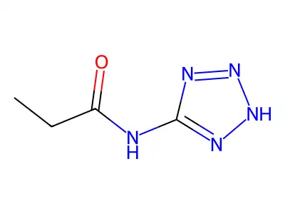 N-2H-Tetrazol-5-ylpropanamide structure