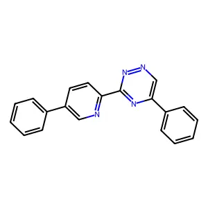 3-(5-Phenyl-2-pyridyl)-5-phenyl-1,2,4-triazine structure