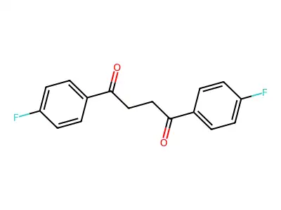 1,4-Bis(4-fluorophenyl)butane-1,4-dione structure
