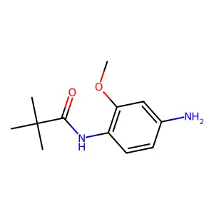 N-(4-amino-2-methoxyphenyl)-2,2-dimethylpropanamide structure