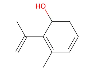 3-(或5-)甲基-2-烯丙基苯酚 structure