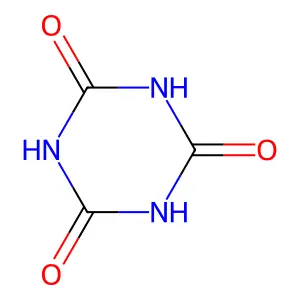 三聚氰酸 structure