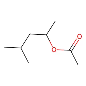 4-Methyl-2-pentyl acetate structure