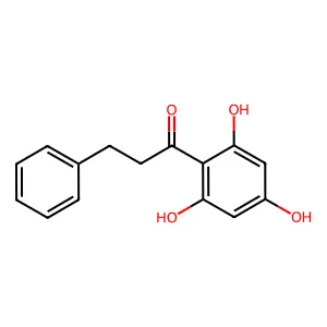 2',4',6'-Trihydroxydihydrochalcone structure