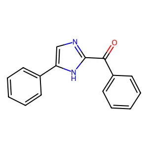 phenyl-(5-phenyl-1H-imidazol-2-yl)methanone structure