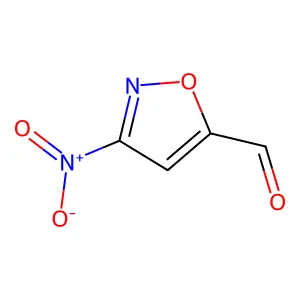 3-Nitro-5-formylisoxazole structure