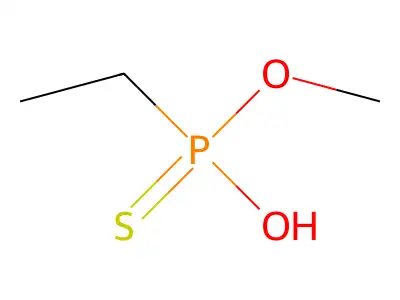 (S)-乙基硫代膦酸O-甲酯 structure
