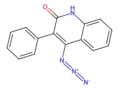 2(1H)-Quinolinone, 4-azido-3-phenyl- structure