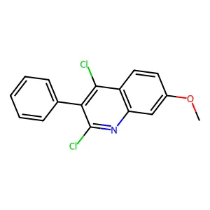 2,4-Dichloro-7-methoxy-3-phenylquinoline structure