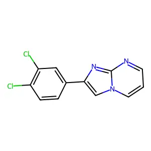 2-(3,4-Dichlorophenyl)imidazo[1,2-a]pyrimidine structure