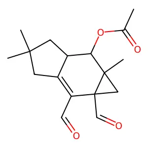 Acetylmerulidial structure