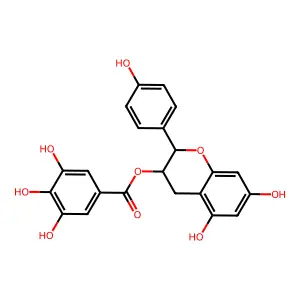 Epiafzelechin 3-O-gallate structure