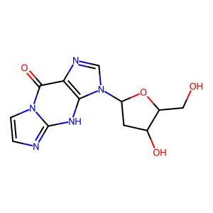 1,N(2)-Ethenodeoxyguanosine structure