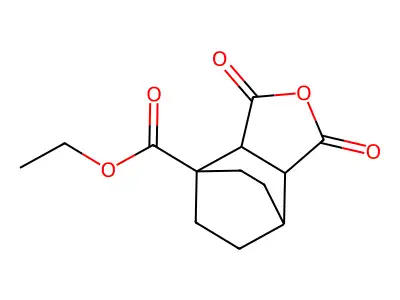 Ethyl 3,5-dioxo-4-oxatricyclo[5.2.2.02,6]undecane-1-carboxylate structure