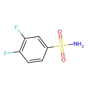 3,4-Difluorobenzenesulfonamide structure