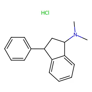 Dimefadane hydrochloride structure