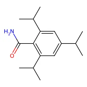 2,4,6-Triisopropylbenzamide structure
