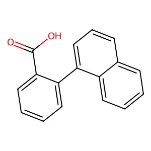 2-(萘-1-基)苯甲酸 structure