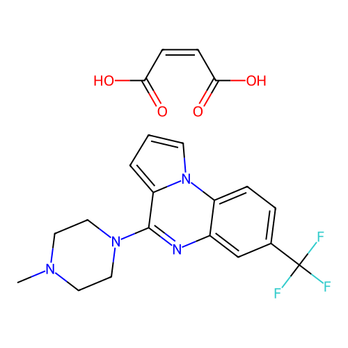 CGS 12066B dimaleate structure