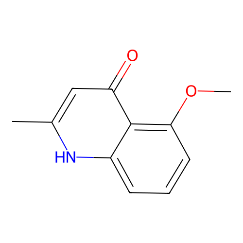 5-methoxy-2-methyl-1H-quinolin-4-one structure