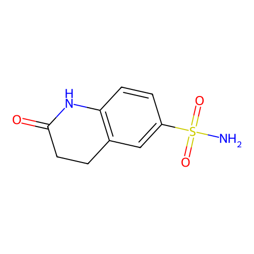 2-Oxo-1,2,3,4-tetrahydroquinoline-6-sulfonamide structure