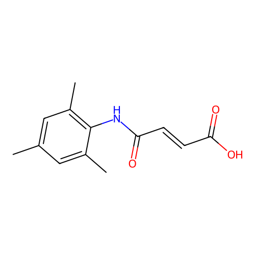 4-(Mesitylamino)-4-oxobut-2-enoic acid structure