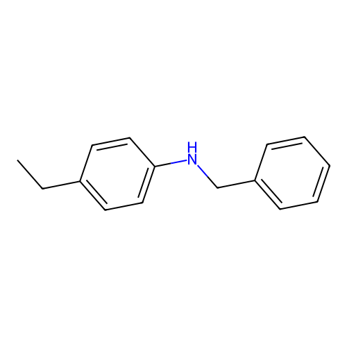 Benzyl(4-ethylphenyl)amine structure
