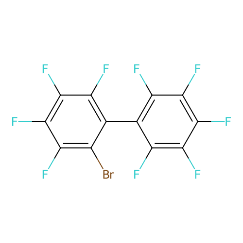2-Bromo-2',3,3',4,4',5,5',6,6'-nonafluorobiphenyl structure
