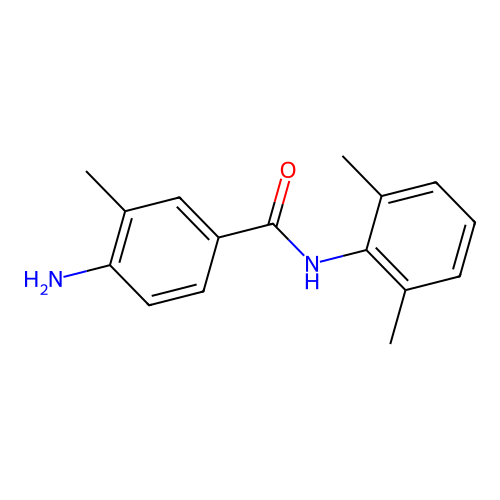 Benzamide, 4-amino-N-(2,6-dimethylphenyl)-3-methyl- structure