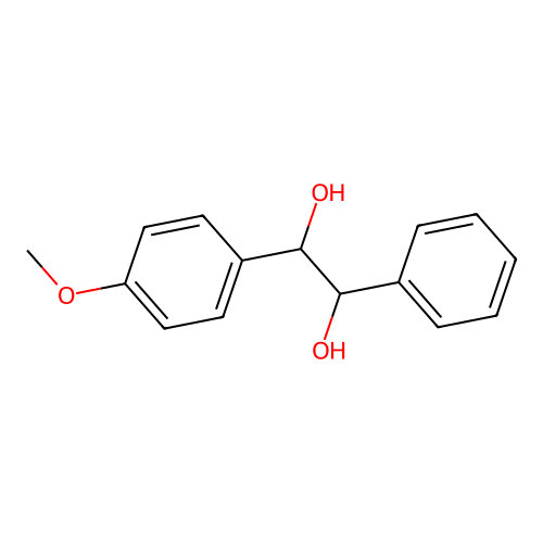 1-(4-Methoxyphenyl)-2-phenylethane-1,2-diol structure