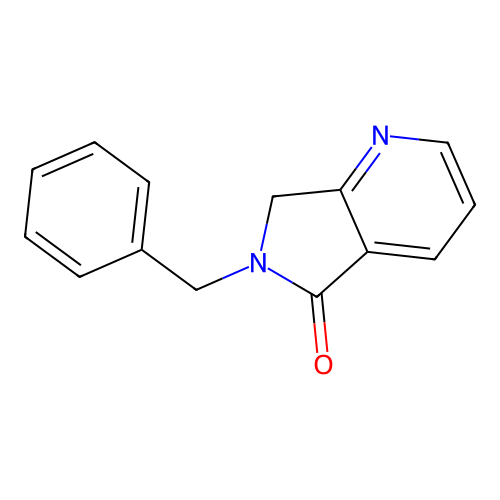 6-Benzyl-6,7-dihydropyrrolo[3,4-b]pyridin-5-one structure