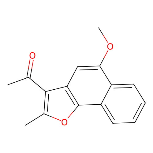 1-(5-Methoxy-2-methylnaphtho[1,2-b]furan-3-yl)ethanone structure
