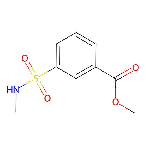 Methyl 3-(methylsulfamoyl)benzoate structure