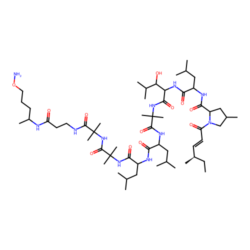 Leucinostatin H structure