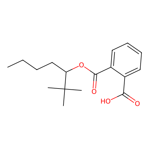 2-{[(1-Tert-butylpentyl)oxy]carbonyl}benzoic acid structure