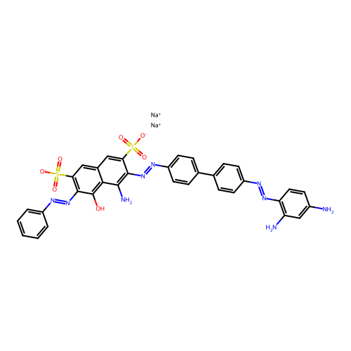 C.I. Direct Black 38 structure